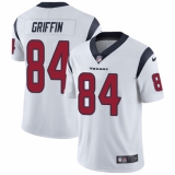 Men's Nike Houston Texans #84 Ryan Griffin Limited White Vapor Untouchable NFL Jersey
