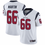 Men's Nike Houston Texans #66 Nick Martin Limited White Vapor Untouchable NFL Jersey