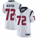 Men's Nike Houston Texans #72 Derek Newton Limited White Vapor Untouchable NFL Jersey