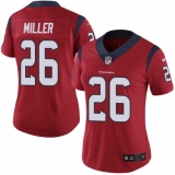 Women's Nike Houston Texans #26 Lamar Miller Limited Red Alternate Vapor Untouchable NFL Jersey