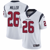 Men's Nike Houston Texans #26 Lamar Miller Limited White Vapor Untouchable NFL Jersey