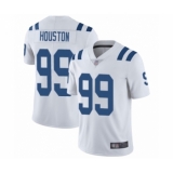 Youth Indianapolis Colts #99 Justin Houston White Vapor Untouchable Limited Player Football Jersey