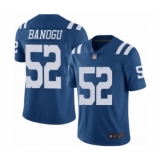 Men's Indianapolis Colts #52 Ben Banogu Limited Royal Blue Rush Vapor Untouchable Football Jersey