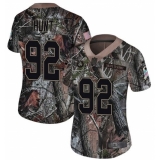 Women's Nike Indianapolis Colts #92 Margus Hunt Limited Camo Rush Realtree NFL Jersey