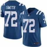 Youth Nike Indianapolis Colts #72 Braden Smith Limited Royal Blue Rush Vapor Untouchable NFL Jersey