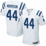 Men's Nike Indianapolis Colts #44 Antonio Morrison Elite White NFL Jersey