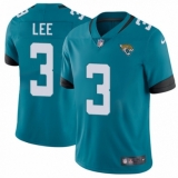 Men's Nike Jacksonville Jaguars #3 Tanner Lee Black Alternate Vapor Untouchable Limited Player NFL Jersey