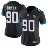 Women's Nike Jacksonville Jaguars #90 Taven Bryan Teal Green Team Color Vapor Untouchable Limited Player NFL Jersey