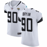 Men's Nike Jacksonville Jaguars #90 Taven Bryan White Vapor Untouchable Elite Player NFL Jersey