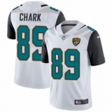 Men's Nike Jacksonville Jaguars #89 DJ Chark White Vapor Untouchable Limited Player NFL Jersey