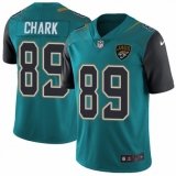 Men's Nike Jacksonville Jaguars #89 DJ Chark Teal Green Team Color Vapor Untouchable Limited Player NFL Jersey