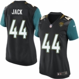 Women's Nike Jacksonville Jaguars #44 Myles Jack Game Black Alternate NFL Jersey