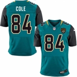 Men's Nike Jacksonville Jaguars #84 Keelan Cole Teal Green Team Color Vapor Untouchable Elite Player NFL Jersey