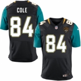 Men's Nike Jacksonville Jaguars #84 Keelan Cole Black Alternate Vapor Untouchable Elite Player NFL Jersey