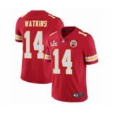 Men's Kansas City Chiefs #14 Sammy Watkins Red 2021 Super Bowl LV Jersey