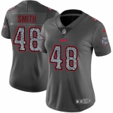 Women's Nike Kansas City Chiefs #48 Terrance Smith Gray Static Vapor Untouchable Limited NFL Jersey