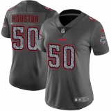 Women's Nike Kansas City Chiefs #50 Justin Houston Gray Static Vapor Untouchable Limited NFL Jersey