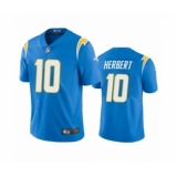 Los Angeles Chargers #10 Justin Herbert Powder Blue 2020 NFL Draft Vapor Limited Jersey