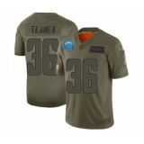 Men's Los Angeles Chargers #36 Roderic Teamer Limited Camo 2019 Salute to Service Football Jersey