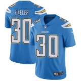 Men's Nike Los Angeles Chargers #30 Austin Ekeler Electric Blue Alternate Vapor Untouchable Limited Player NFL Jerseyey