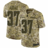 Youth Nike Los Angeles Chargers #37 Jahleel Addae Limited Camo 2018 Salute to Service NFL Jersey