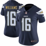 Women's Nike Los Angeles Chargers #16 Tyrell Williams Elite Navy Blue Team Color NFL Jersey