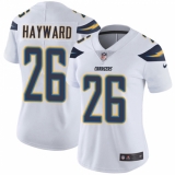 Women's Nike Los Angeles Chargers #26 Casey Hayward White Vapor Untouchable Limited Player NFL Jersey