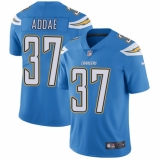 Youth Nike Los Angeles Chargers #37 Jahleel Addae Elite Electric Blue Alternate NFL Jersey