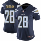 Women's Nike Los Angeles Chargers #28 Melvin Gordon Elite Navy Blue Team Color NFL Jersey