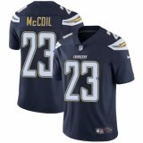 Youth Nike Los Angeles Chargers #23 Dexter McCoil Navy Blue Team Color Vapor Untouchable Limited Player NFL Jersey