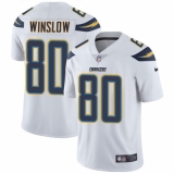 Youth Nike Los Angeles Chargers #80 Kellen Winslow Elite White NFL Jersey