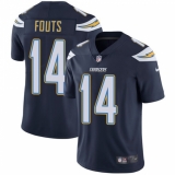 Youth Nike Los Angeles Chargers #14 Dan Fouts Elite Navy Blue Team Color NFL Jersey