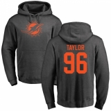 NFL Nike Miami Dolphins #96 Vincent Taylor Ash One Color Pullover Hoodie