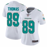 Women's Nike Miami Dolphins #89 Julius Thomas Elite White NFL Jersey