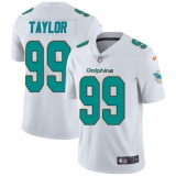 Youth Nike Miami Dolphins #99 Jason Taylor White Vapor Untouchable Limited Player NFL Jersey