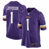 Men's Minnesota Vikings #1 Justin Jefferson Nike Purple 2020 NFL Draft First Round Pick Game Jersey.webp