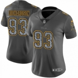 Women's Nike Minnesota Vikings #93 Sheldon Richardson Gray Static Vapor Untouchable Limited NFL Jersey