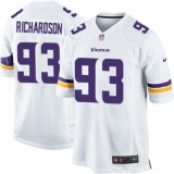 Men's Nike Minnesota Vikings #93 Sheldon Richardson Game White NFL Jersey