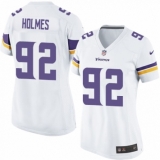 Women's Nike Minnesota Vikings #92 Jalyn Holmes Game White NFL Jersey