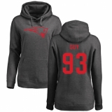 NFL Women's Nike New England Patriots #93 Lawrence Guy Ash One Color Pullover Hoodie