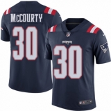Youth Nike New England Patriots #30 Jason McCourty Limited Navy Blue Rush Vapor Untouchable NFL Jersey