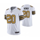 Men's New Orleans Saints #20 Pete Werner White Color Rush Limited Stitched Jersey