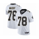 Youth New Orleans Saints #78 Erik McCoy White Vapor Untouchable Limited Player Football Jersey