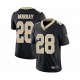 Men's New Orleans Saints #28 Latavius Murray Black Team Color Vapor Untouchable Limited Player Football Jersey