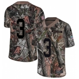 Men's Nike New Orleans Saints #3 Wil Lutz Camo Rush Realtree Limited NFL Jersey