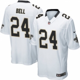 Men's Nike New Orleans Saints #24 Vonn Bell Game White NFL Jersey