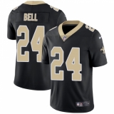 Men's Nike New Orleans Saints #24 Vonn Bell Black Team Color Vapor Untouchable Limited Player NFL Jersey