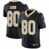 Youth Nike New Orleans Saints #80 Austin Carr Black Team Color Vapor Untouchable Limited Player NFL Jersey
