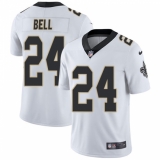 Youth Nike New Orleans Saints #24 Vonn Bell White Vapor Untouchable Limited Player NFL Jersey