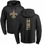 NFL Nike New Orleans Saints #24 Vonn Bell Black Backer Pullover Hoodie